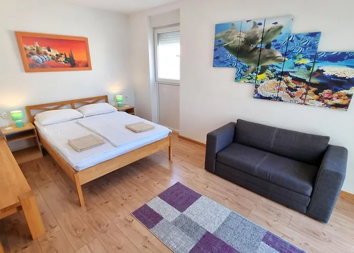 Le Mare - Pool, Sandstrand Apartman Privlaka (Zadar)