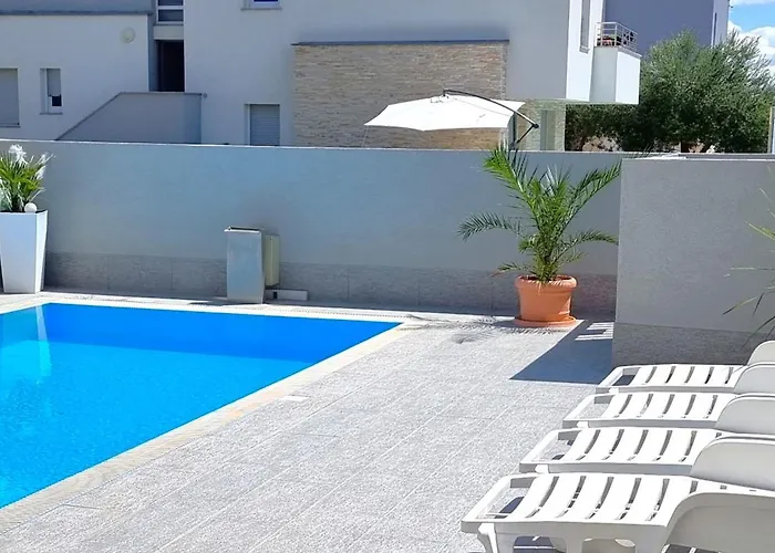 Le Mare - Pool, Sandstrand Apartament Privlaka (Zadar)