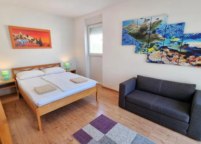 公寓 Le Mare - Pool, Sandstrand, Meerblick, W-lan, Grill 普利拉卡